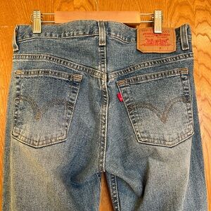 Levi's Light Blue Flare Jeans